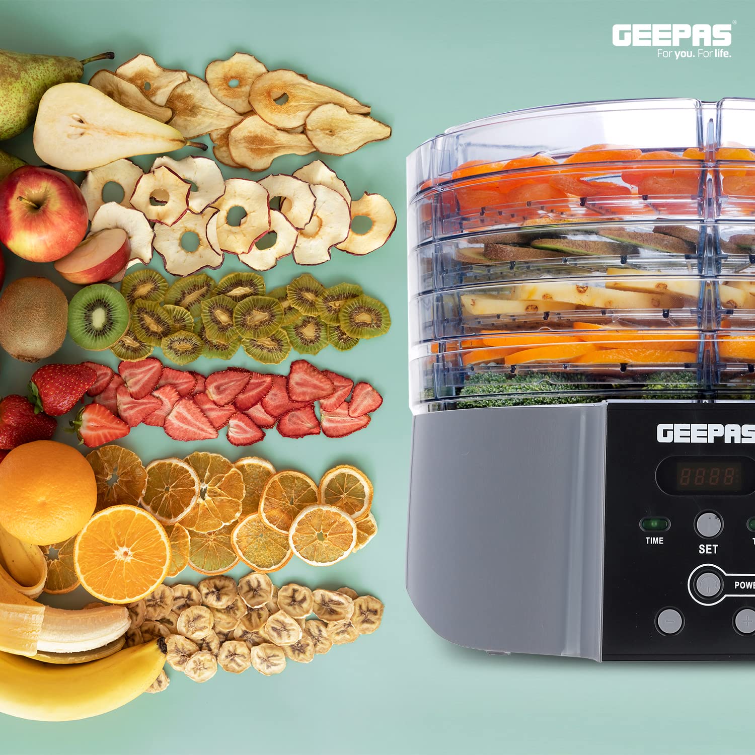 Geepas Digital Food Dehydrator Geepas Digital Food Dehydrator